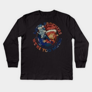 HEAT MISER BROTHERS VINTAGE Kids Long Sleeve T-Shirt